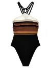 Max Mara Jacquard One-piece Swimsuit