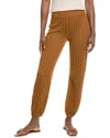 Max Mara High-waist Knitted Trousers In Brown