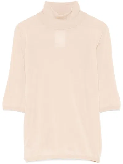 Max Mara Cecina Top In Neutrals