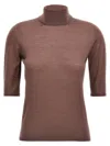 Max Mara Cecina Sweaters And Cardigans Purple In Brown