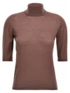 Max Mara Cecina Sweaters And Cardigans Purple In Brown