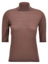 Max Mara Cecina Sweaters And Cardigans Purple In Brown