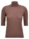 Max Mara Cecina Sweaters And Cardigans Purple In Brown