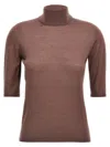 Max Mara Cecina Sweaters And Cardigans Purple In Brown