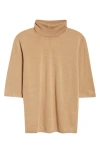 Max Mara Cecina Virgin Wool Sweater In Camel