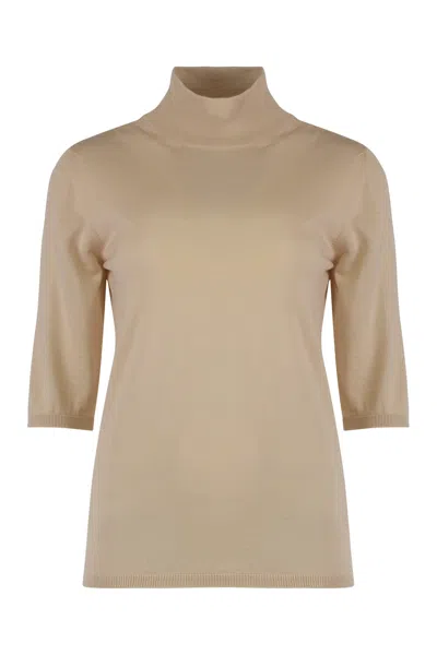 MAX MARA CECINA VIRGIN WOOL TURTLENECK SWEATER