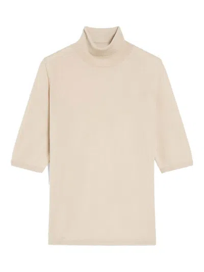 MAX MARA CECINA WOOL KNIT TURTLENECK JUMPER