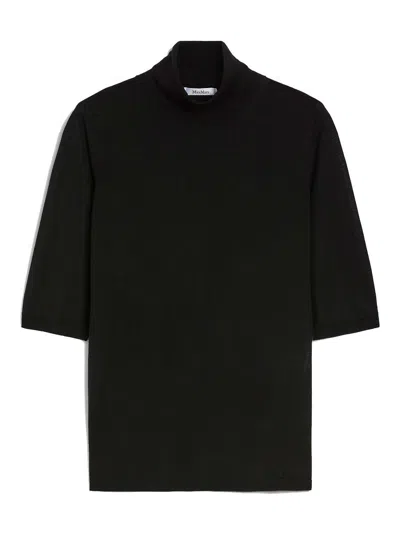 MAX MARA CECINA WOOL KNIT TURTLENECK JUMPER