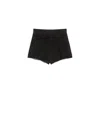 Max Mara Con Cedro Leather Trouser In Black