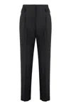 MAX MARA CELTICO WOOL TAPERED-FIT TROUSERS