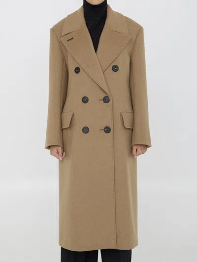 Max Mara Certo Coat In Beige
