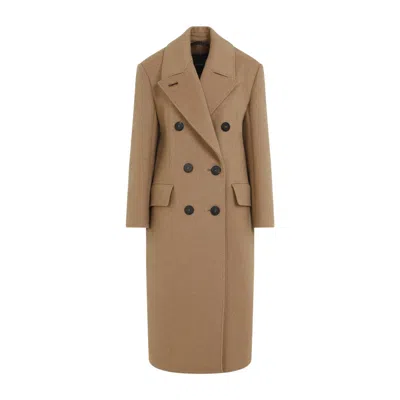 Max Mara Certo Coat In Brown