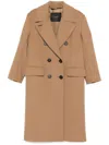 Max Mara Certainly Coat In Brown