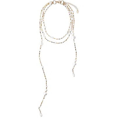 Max Mara Certo White Necklace
