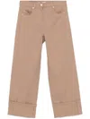 Max Mara Cervia Jeans In Braun
