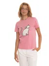 Max Mara Cervino Sweater In Cotton In Rosa-bianco