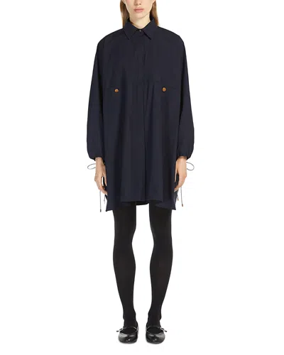 Max Mara Cervo Dress In Ultramarin