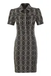 MAX MARA MAX MARA CESY - MONOGRAM SHORT-SLEEVED DRESS