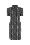 MAX MARA MAX MARA CESY - MONOGRAM SHORT-SLEEVED DRESS