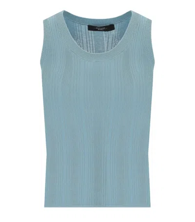 Max Mara Ceylon Hellblaues Top In Hell Blau