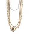 MAX MARA CHAIN NECKLACES (SET OF 4)