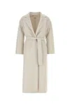 Max Mara Chalk Wool Esturia Coat