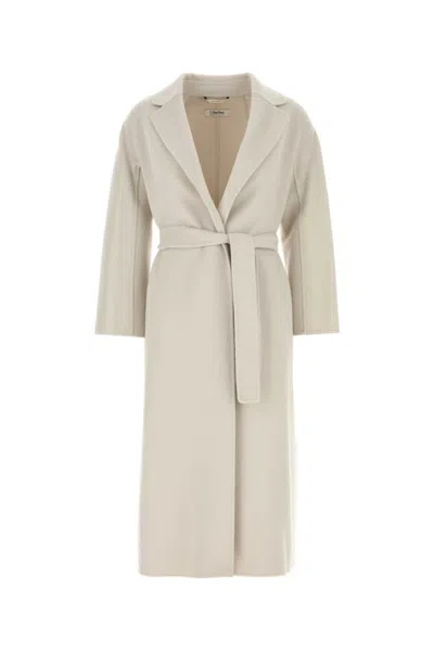 Max Mara Chalk Wool Esturia Coat