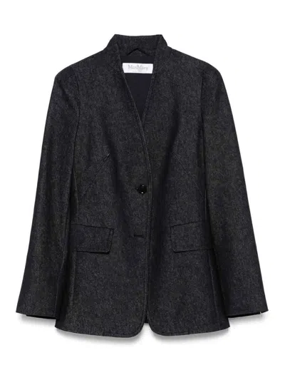MAX MARA CHAQUETA CASUAL - AZUL
