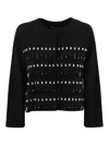 Max Mara Long-sleeved Casual Jacket In Black