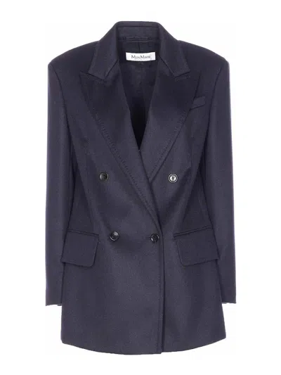 Max Mara Olimpia Jacket In Blue