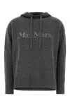 Max Mara Charcoal Wool Blend Gorizia Sweatshirt