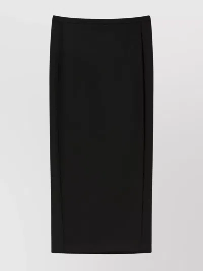 Max Mara Charm High-waisted Skirt With Back Slit