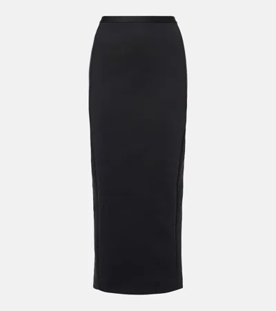 Max Mara High-rise-bleistiftrock Charme Aus Jersey In Schwarz