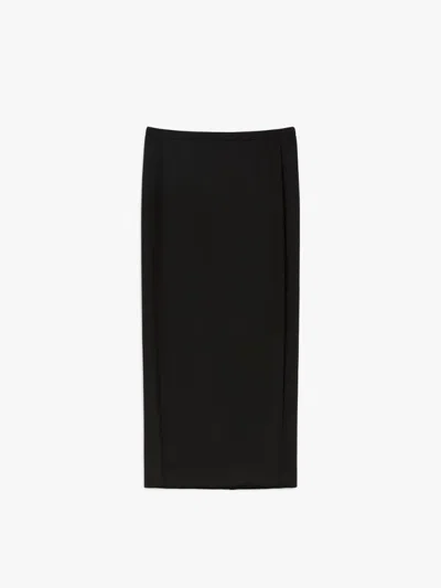 MAX MARA MAX MARA CHARME JERSEY SKIRT BLACK