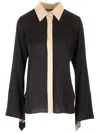 Max Mara Pio Silk Charmeuse Shirt