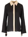Max Mara Pio Silk Charmeuse Shirt