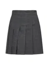 Max Mara Pleated Skirt For Someone In Grey
