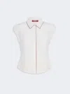 Max Mara Mstskipper Collared Button Up Blouse