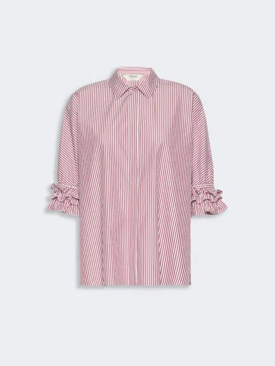 Max Mara Chemise En Popeline De Coton In Multi