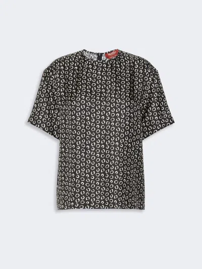 Max Mara Chemisier En Soie Imprimée In Multi