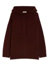 Max Mara Chest-pocket Hoodie In Red