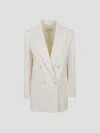 Max Mara Chic Suez Jacket In White