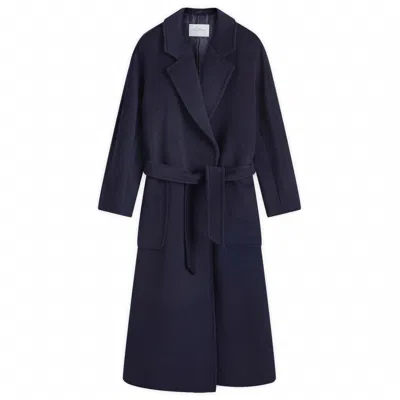 Max Mara Elegant Wool Cashmere Jacket Size 40 In Blue