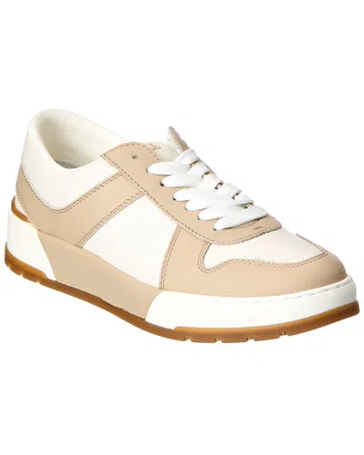 Max Mara Chill Leather Sneaker In White