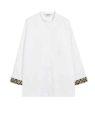 MAX MARA CHINESE COLLAR SHIRT