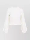 Max Mara Elvira Wool And Cashmere Sweater In White