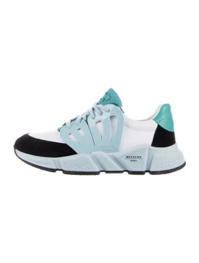 Pre-owned Max Mara Chunky Sneakers In White