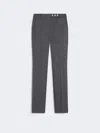 Max Mara Cigarette Trousers In Gray