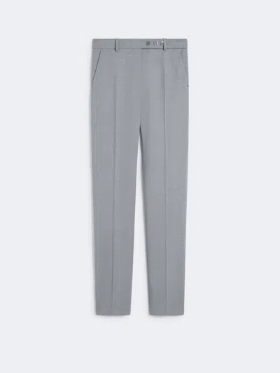 Max Mara Cigarette Trousers In Gray