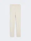 Max Mara Cigarette Trousers In Neutral